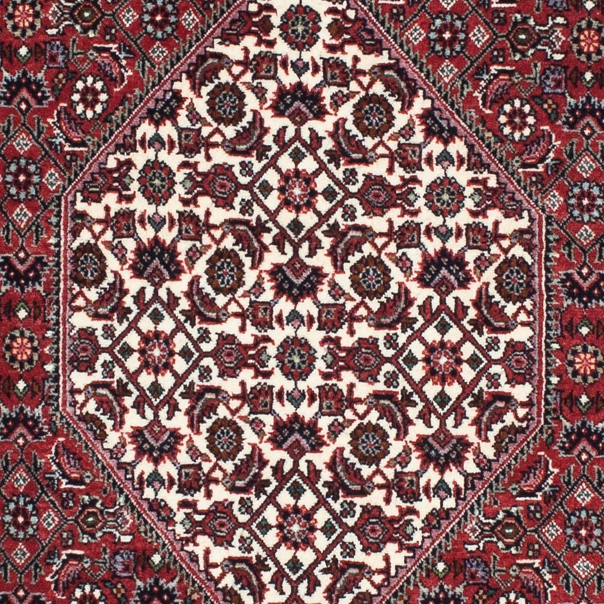 Loper Perzisch tapijt - Bijar - 197 x 74 cm - rood