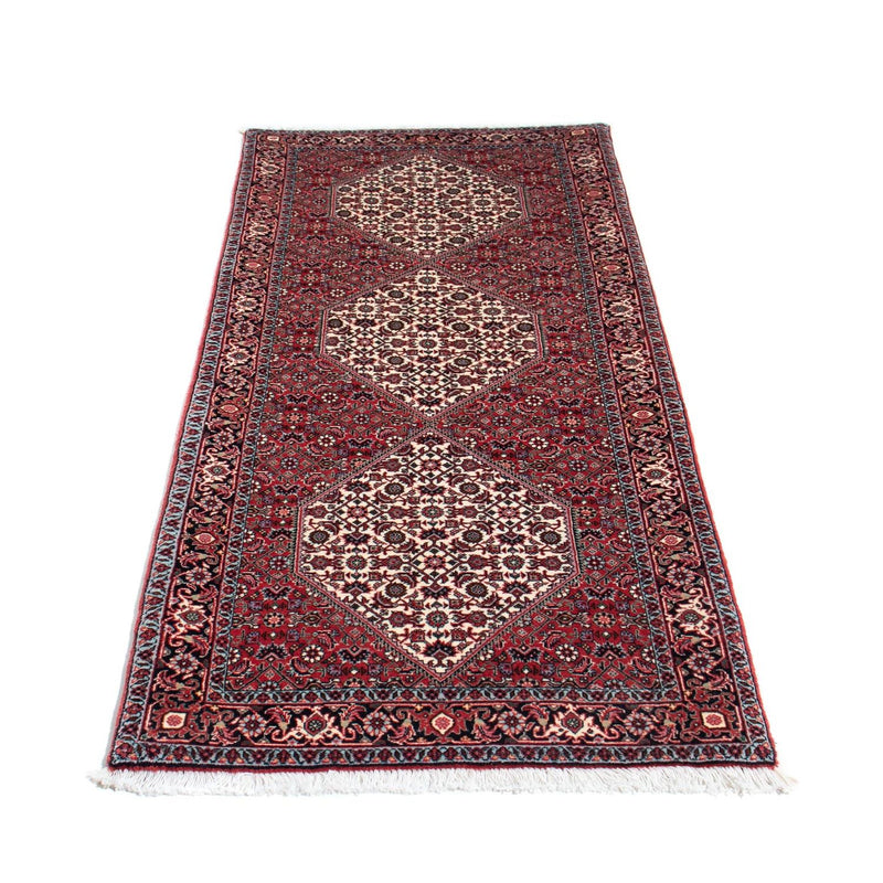Loper Perzisch tapijt - Bijar - 197 x 74 cm - rood