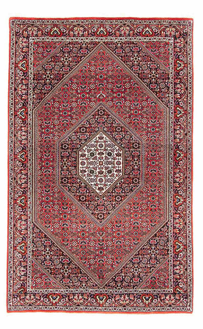 Bidjar Tapijt 109x170cm - Perzisch tapijt - rood