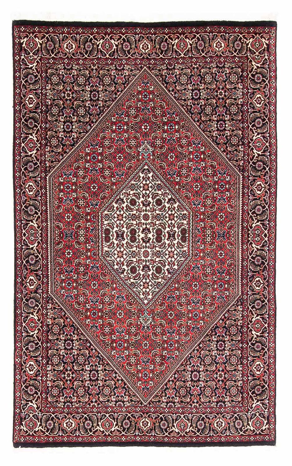 Perzisch tapijt - Bijar - 176 x 109 cm - donkerblauw