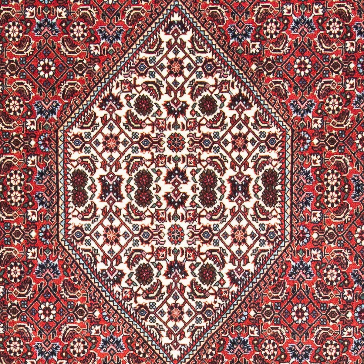 Perzisch tapijt - Bijar - 176 x 109 cm - donkerblauw