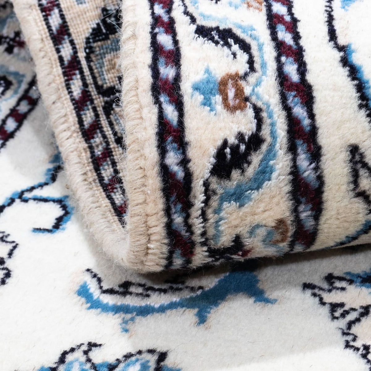 Perzisch tapijt - Nain - 137 x 66 cm - beige