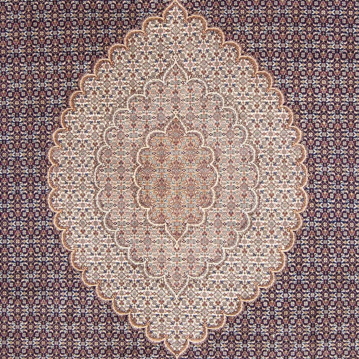 Perzisch tapijt - Tabriz - 290 x 204 cm - donkerblauw