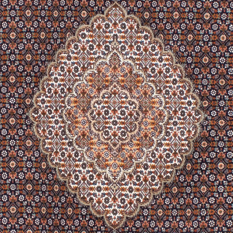 Perzisch tapijt - Tabriz - 210 x 155 cm - donkerbruin