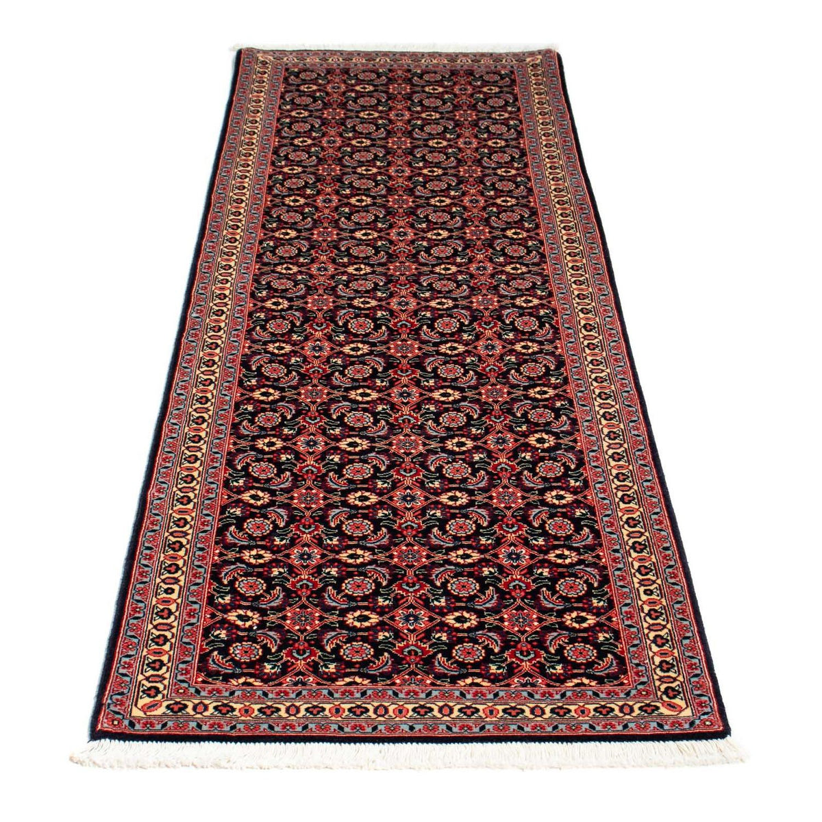 Loper Perzisch tapijt - Tabriz - 197 x 66 cm - veelkleurig