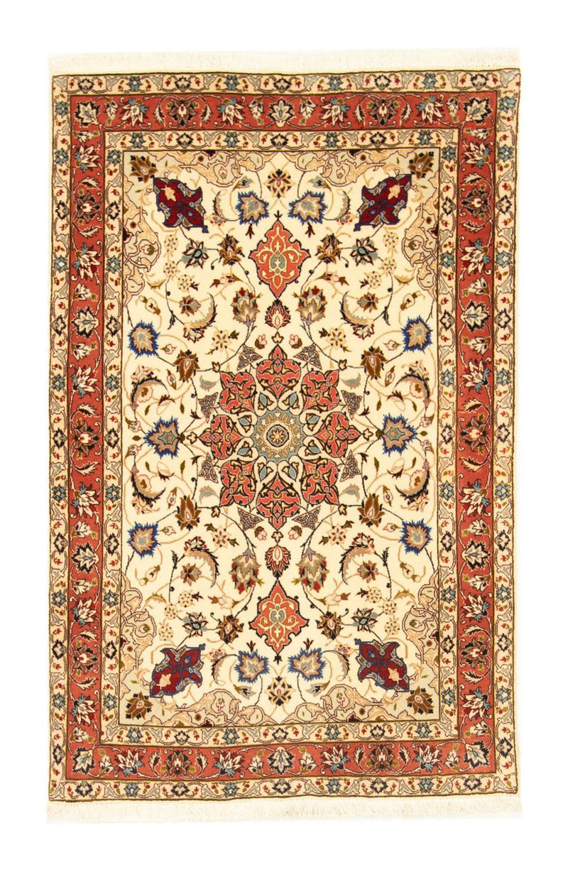Perzisch tapijt - Tabriz - Royal - 148 x 97 cm - beige