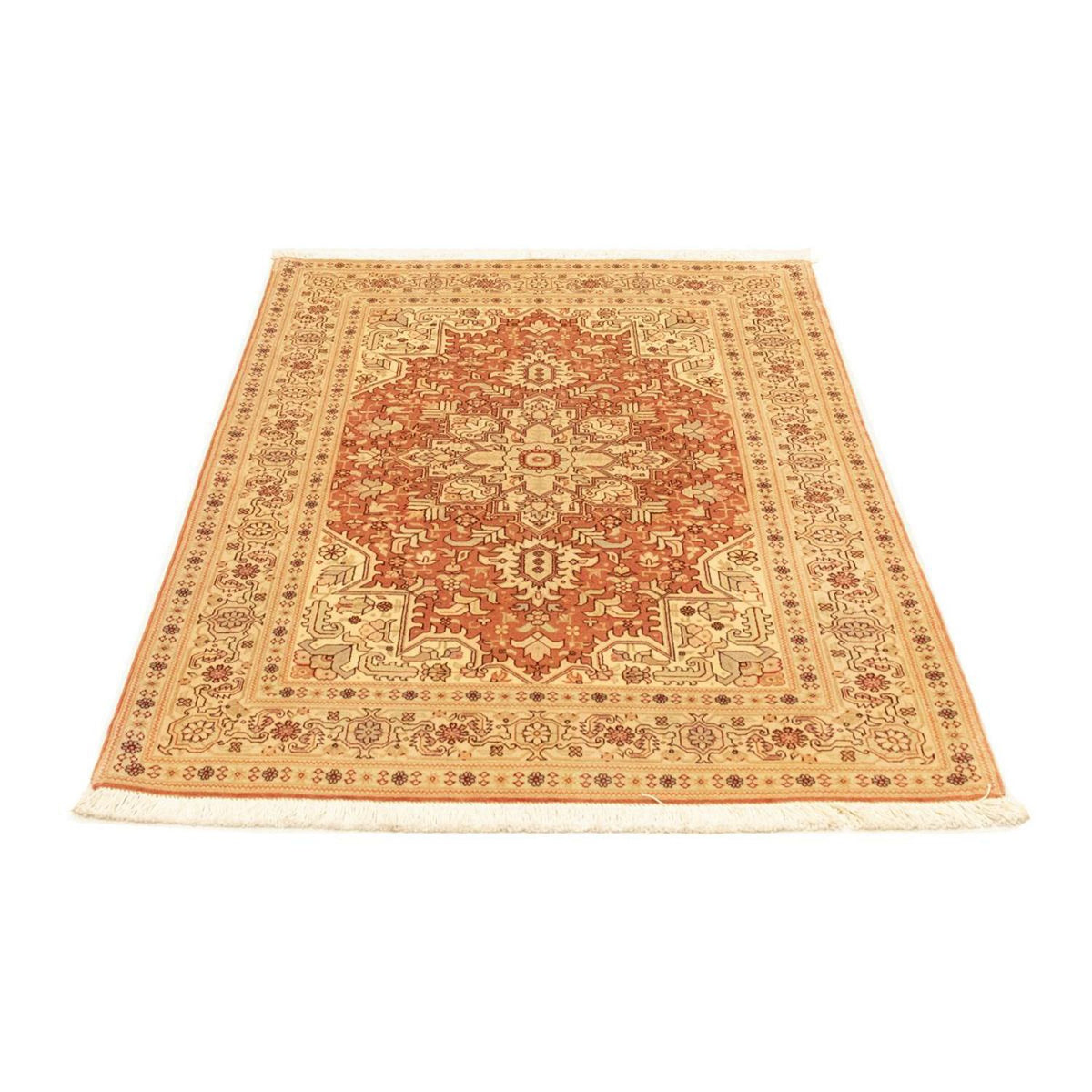 Perzisch tapijt - Tabriz - Royal - 143 x 103 cm - roest