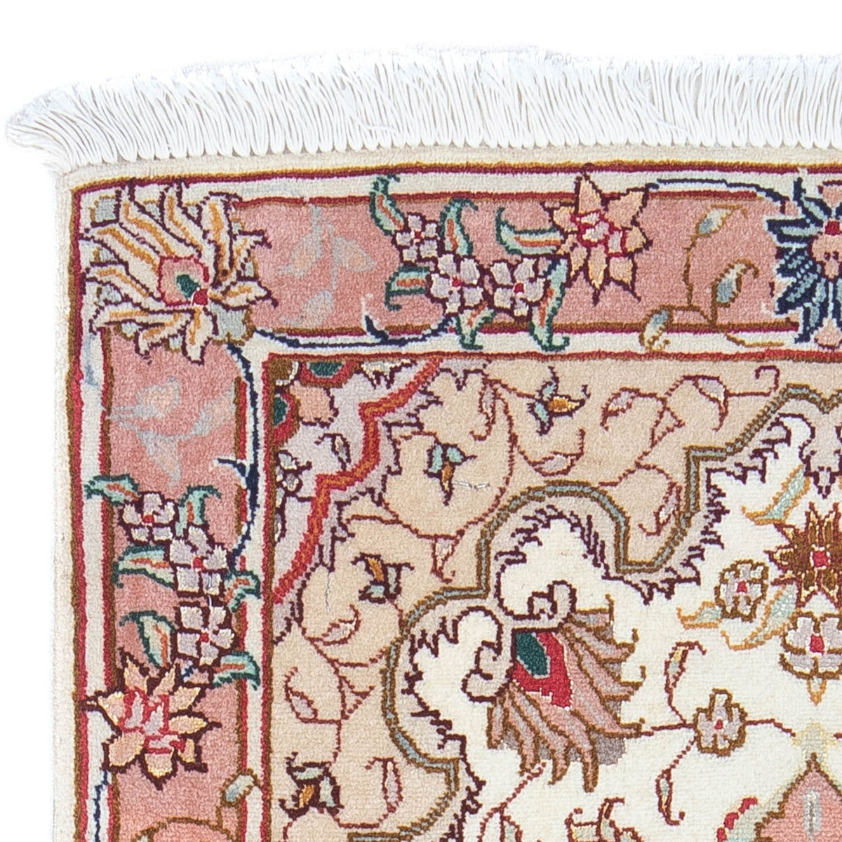 Perzisch tapijt - Tabriz - Royal - 99 x 59 cm - beige