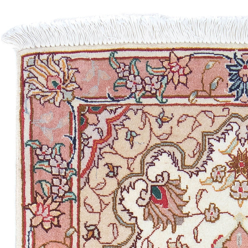 Perzisch tapijt - Tabriz - Royal - 99 x 59 cm - beige