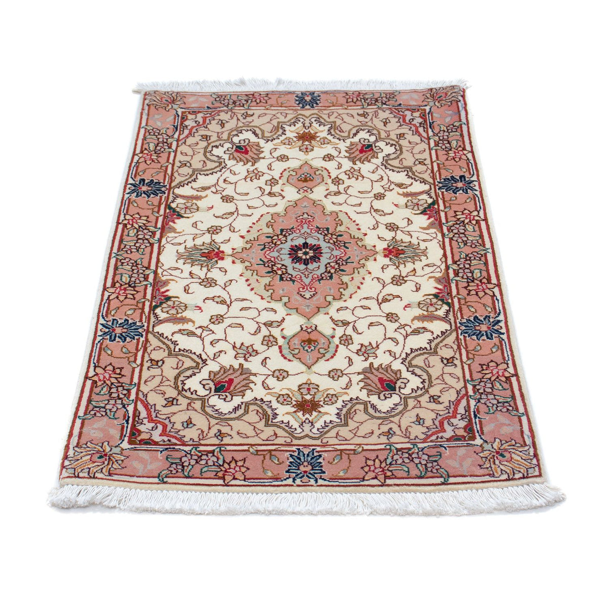 Perzisch tapijt - Tabriz - Royal - 99 x 59 cm - beige