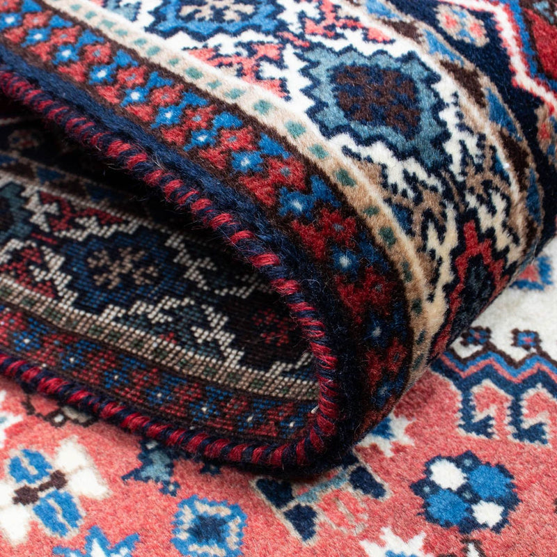 Loper Perzisch Tapijt - Nomadisch - 382 x 83 cm - donkerrood