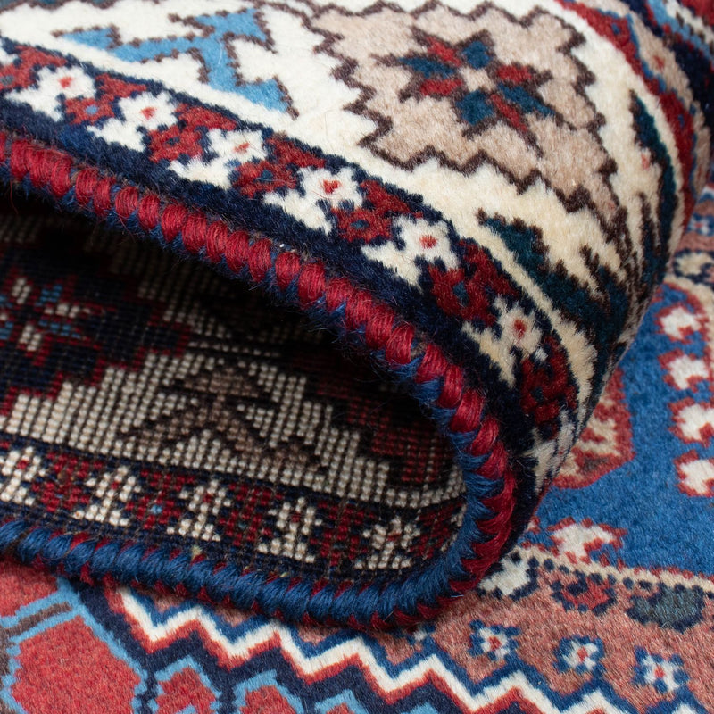 Loper Perzisch tapijt - Bijar - 293 x 82 cm - donkerrood