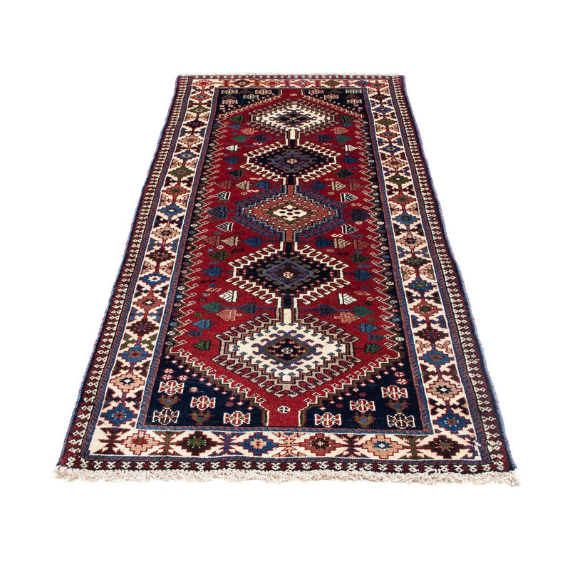 Loper Perzisch Tapijt - Nomadisch - 194 x 80 cm - donkerrood