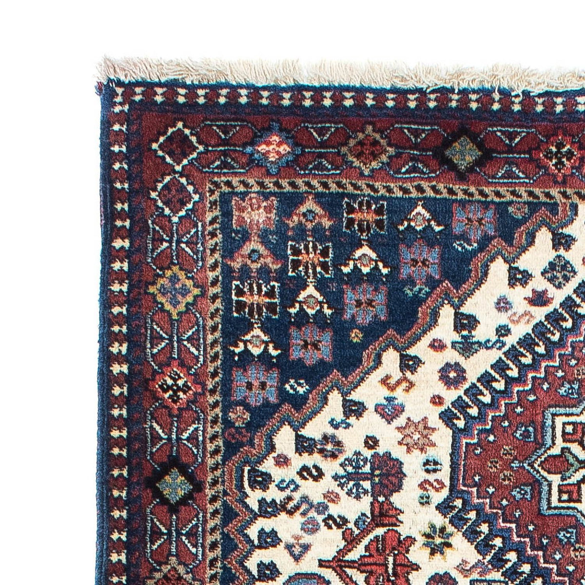 Loper Perzisch Tapijt - Nomadisch - 202 x 85 cm - beige