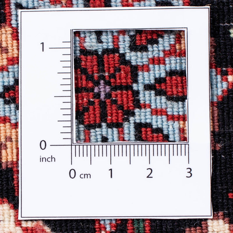 Perzisch tapijt - Bijar - 304 x 250 cm - donkerrood