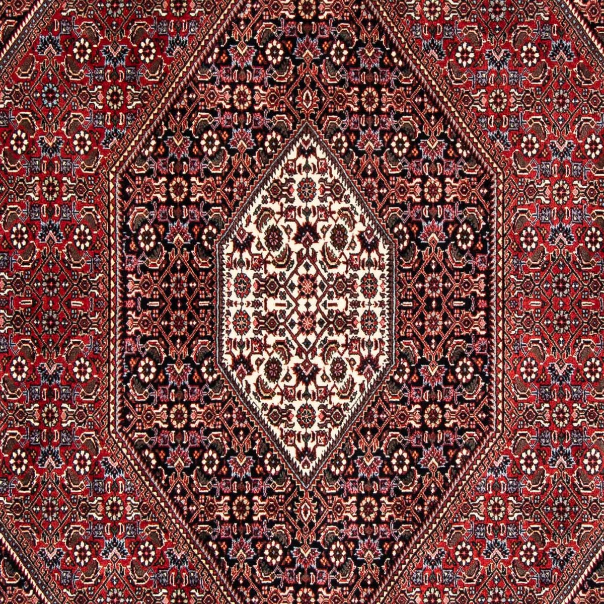 Perzisch tapijt - Bijar - 246 x 167 cm - donkerrood