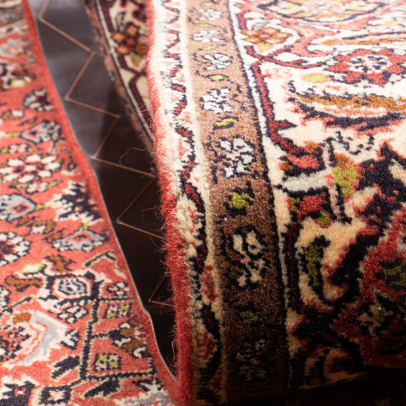 Perzisch tapijt - Bijar - 244 x 172 cm - donkerrood