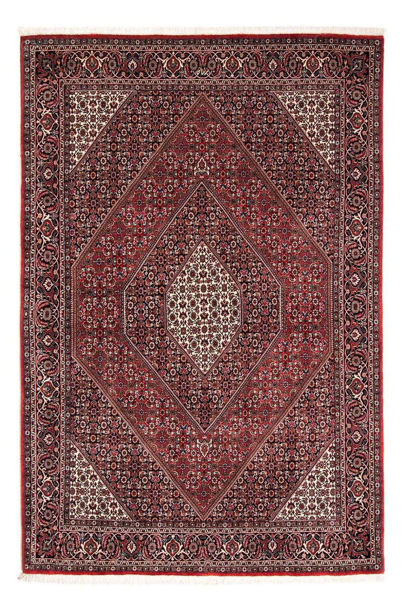 Perzisch tapijt - Bijar - 252 x 172 cm - donkerrood