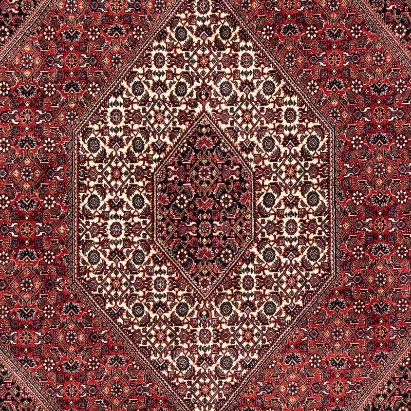 Perzisch tapijt - Bijar - 245 x 167 cm - donkerrood