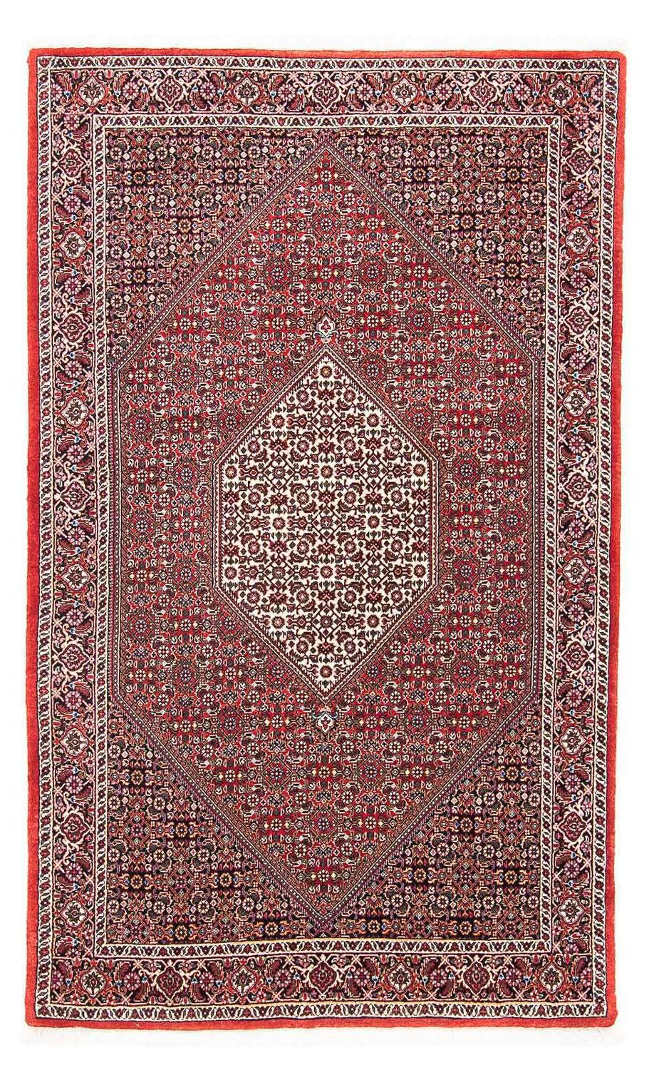 Perzisch tapijt - Bijar - 185 x 112 cm - rood