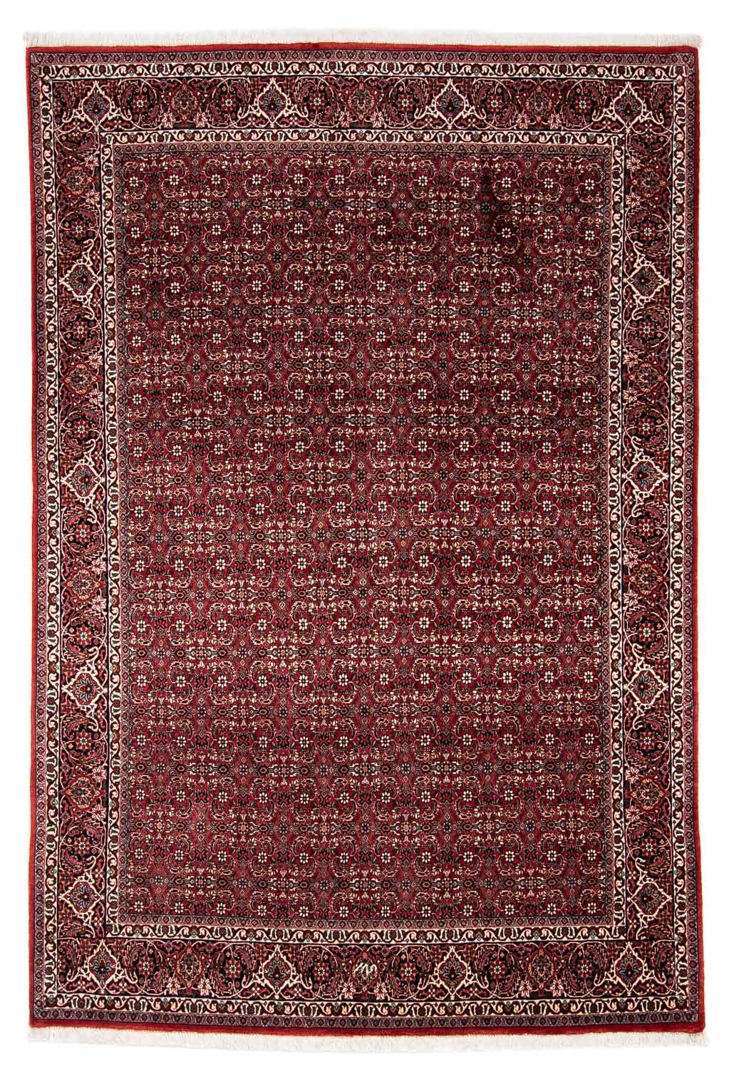 Perzisch tapijt - Bijar - 240 x 168 cm - donkerrood