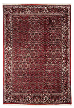 Perzisch tapijt - Bijar - 240 x 168 cm - donkerrood