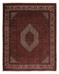 Perzisch tapijt - Bijar - 252 x 208 cm - donkerrood
