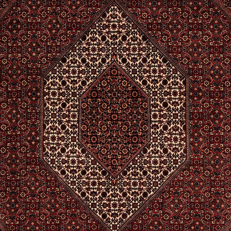 Perzisch tapijt - Bijar - 252 x 208 cm - donkerrood
