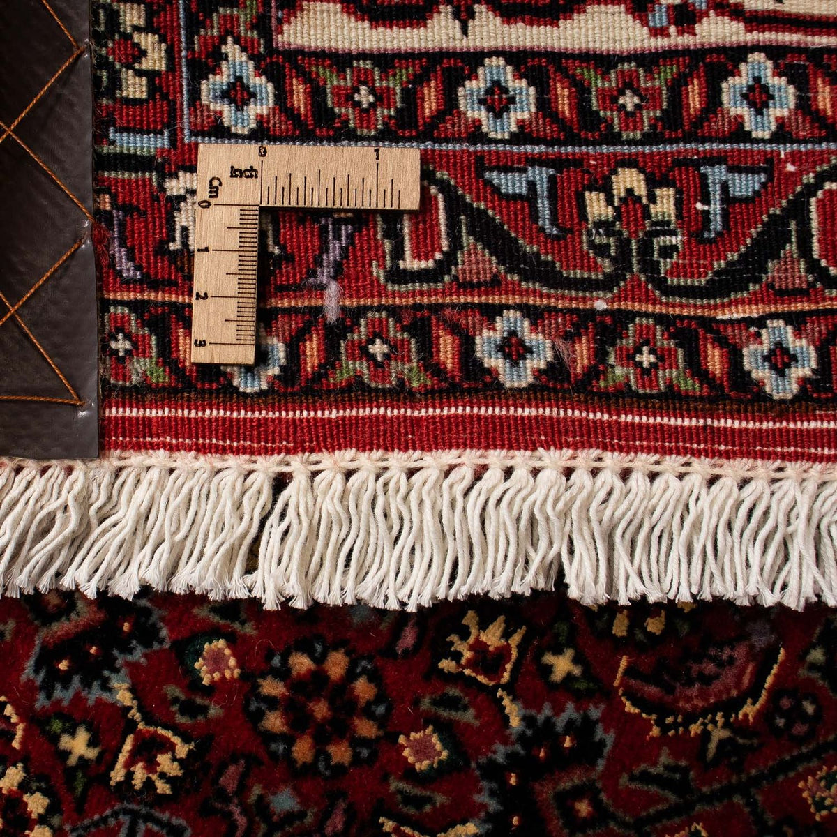 Perzisch tapijt - Bijar - 252 x 208 cm - donkerrood