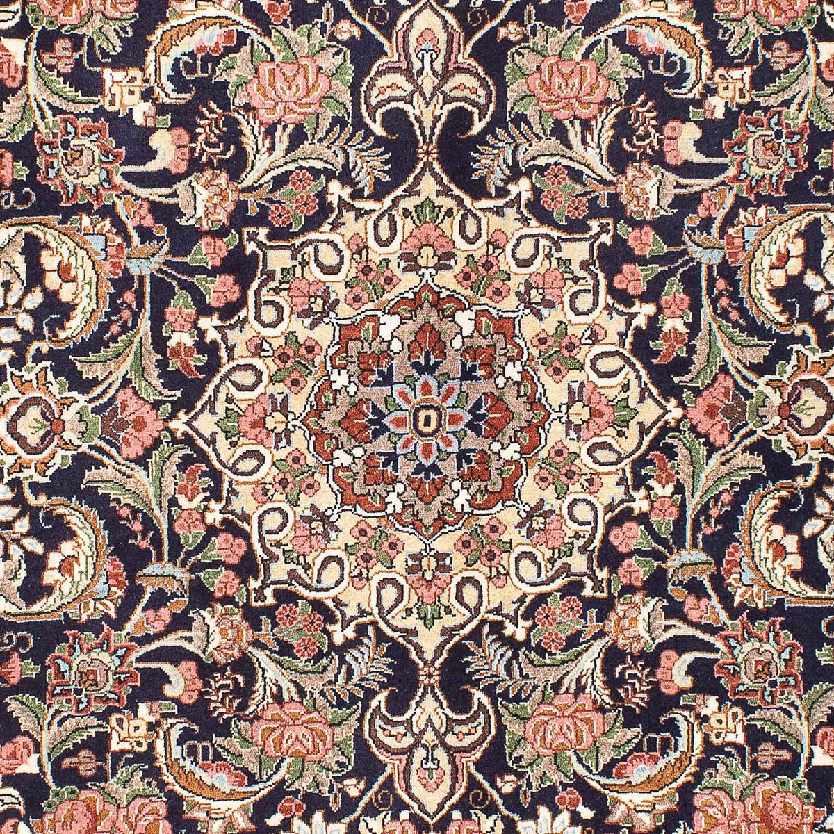 Perzisch tapijt - Bijar - 207 x 140 cm - donkerblauw