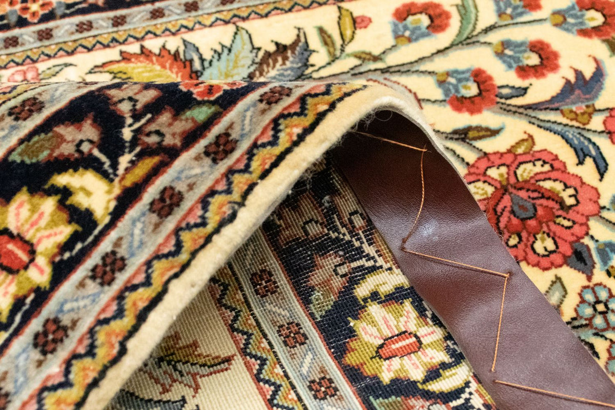 Perzisch tapijt - Ghom - 115 x 73 cm - beige