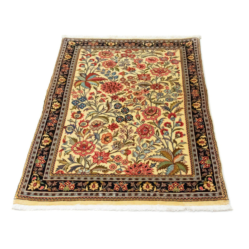 Perzisch tapijt - Ghom - 115 x 73 cm - beige