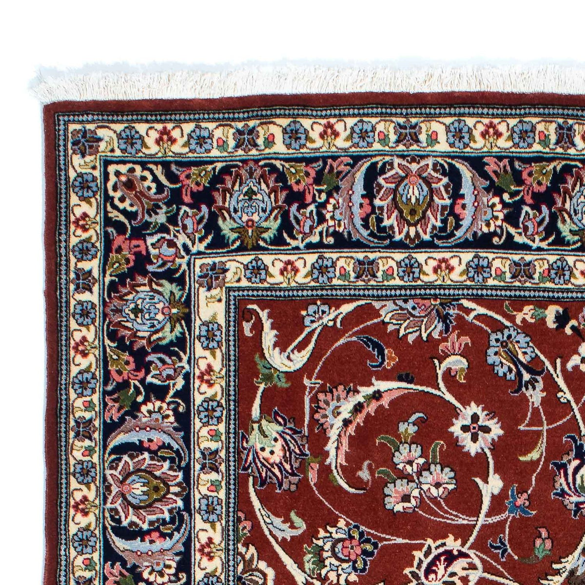 Qom Tapijt 136x181cm - Perzisch tapijt