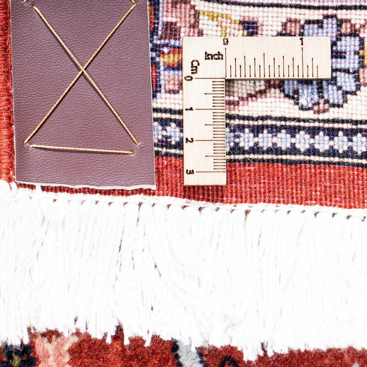 Perzisch tapijt - Ghom - 181 x 136 cm - donkerrood