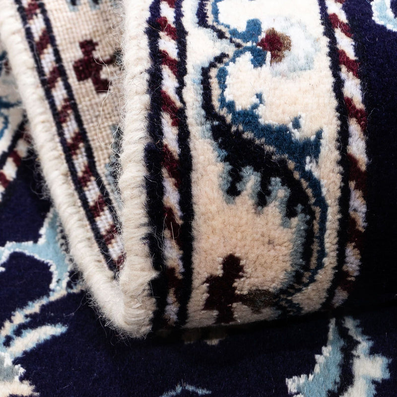Perzisch tapijt - Nain - 135 x 66 cm - donkerblauw