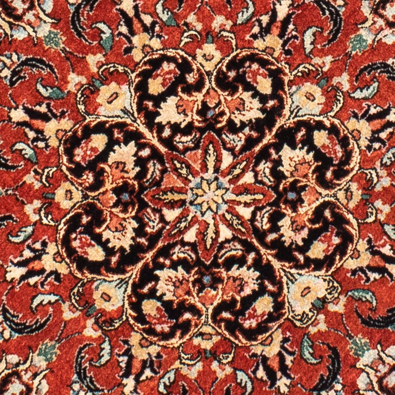 Perzisch tapijt - Bijar rond  - 127 x 127 cm - donkerrood