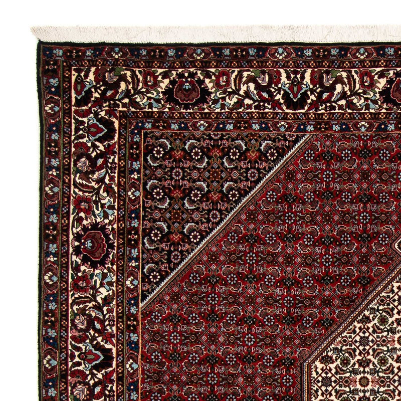 Perzisch tapijt - Bijar vierkant  - 203 x 196 cm - donkerrood