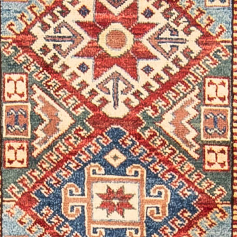 Loper Ziegler Tapijt - Kazak - 310 x 74 cm - veelkleurig