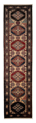 Loper Ziegler Tapijt - Kazak - 305 x 76 cm - donkerblauw