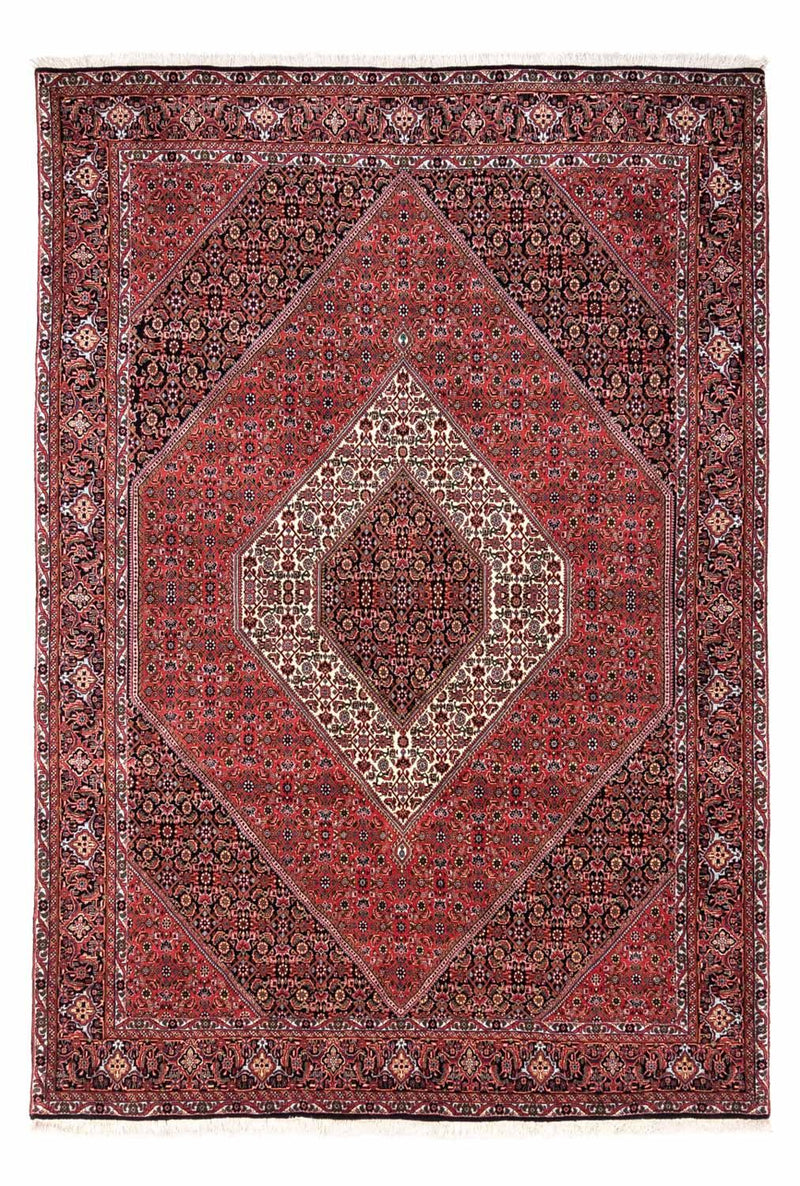 Perzisch tapijt - Bijar - Koninklijk - 300 x 200 cm - rood
