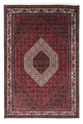 Perzisch tapijt - Bijar - 257 x 173 cm - donkerrood