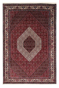 Perzisch tapijt - Bijar - 257 x 173 cm - donkerrood