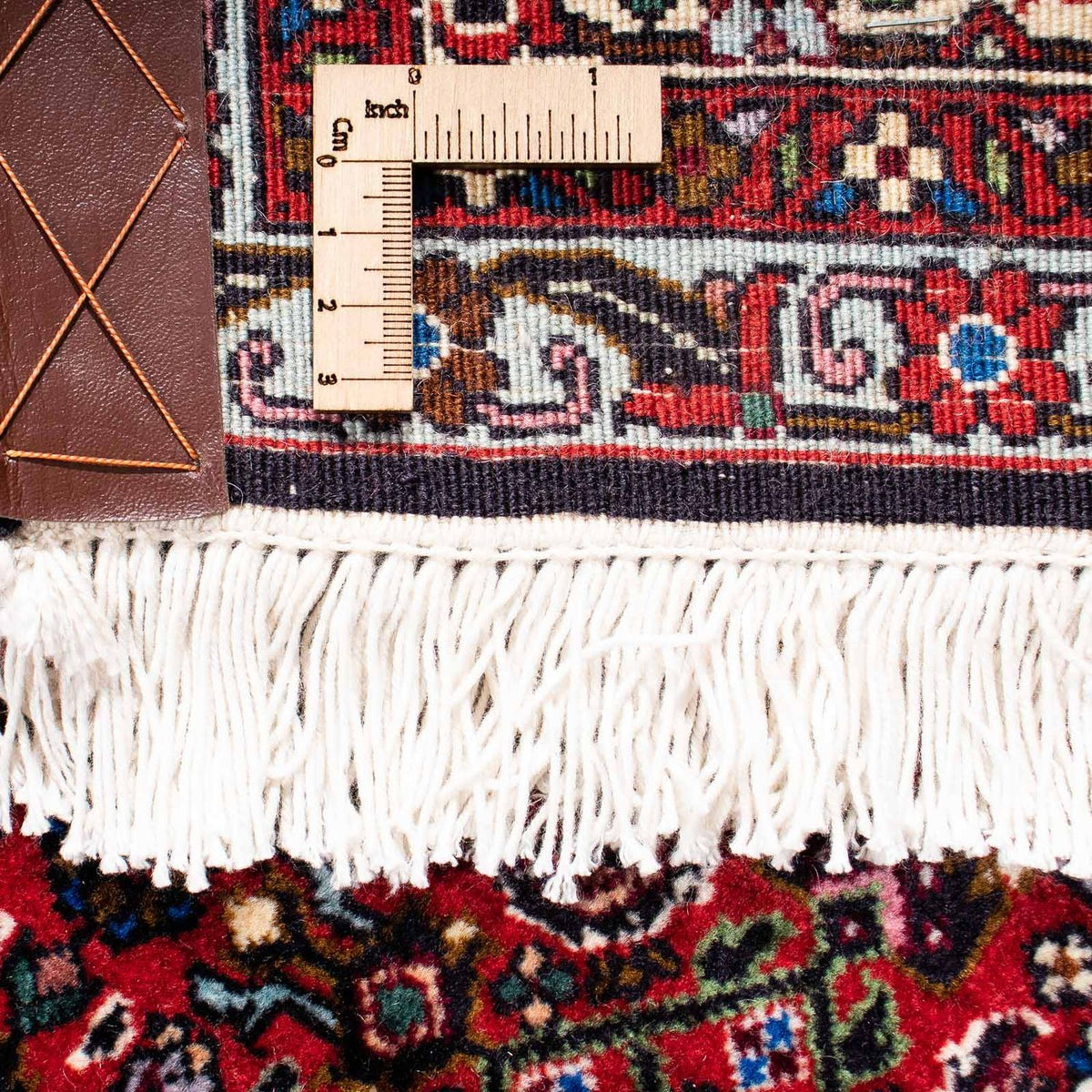 Perzisch tapijt - Bijar - 257 x 173 cm - donkerrood