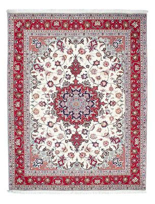 Perzisch tapijt - Tabriz - Royal - 200 x 154 cm - beige