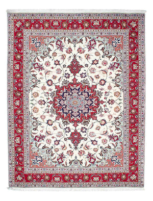 Perzisch tapijt - Tabriz - Royal - 200 x 154 cm - beige