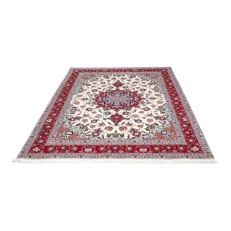Perzisch tapijt - Tabriz - Royal - 200 x 154 cm - beige