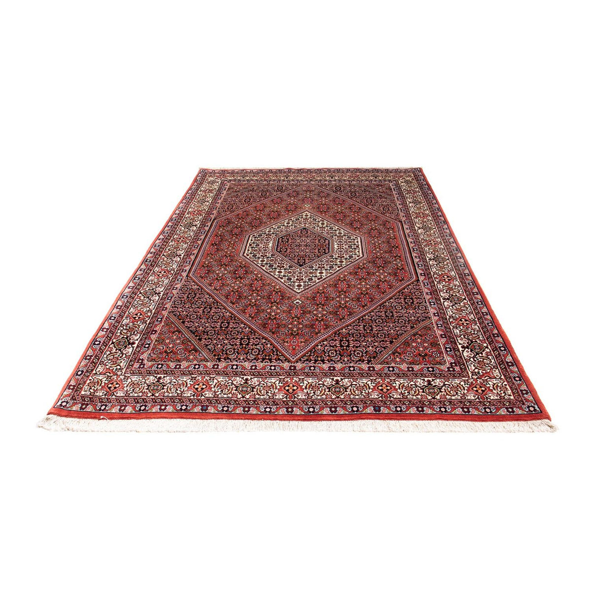Perzisch tapijt - Bijar - 263 x 168 cm - rood