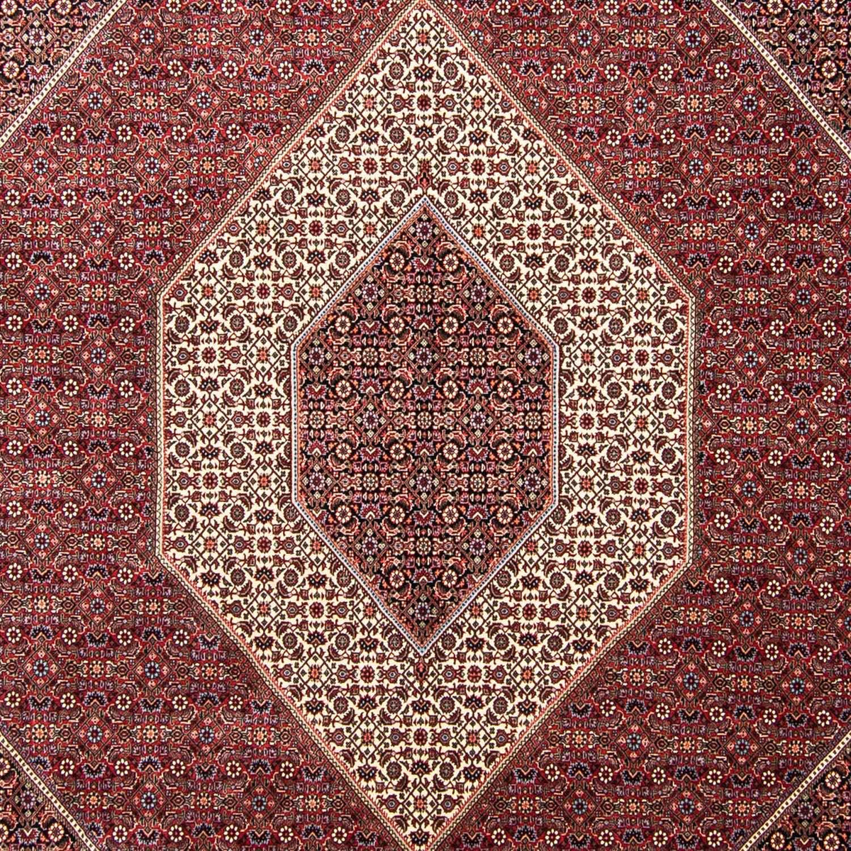 Perzisch tapijt - Bijar - 352 x 252 cm - donkerrood