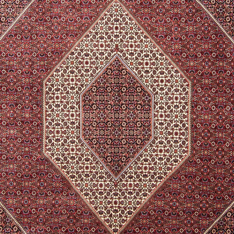 Perzisch tapijt - Bijar - 352 x 252 cm - donkerrood