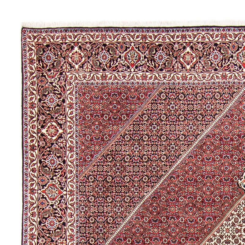 Perzisch tapijt - Bijar - 352 x 252 cm - donkerrood